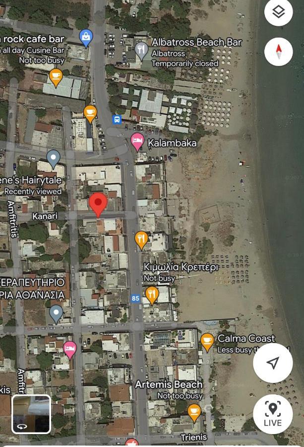 Argo Apartment 15Min From The Airport, 1Min From The Beach Artemis City Center Extérieur photo